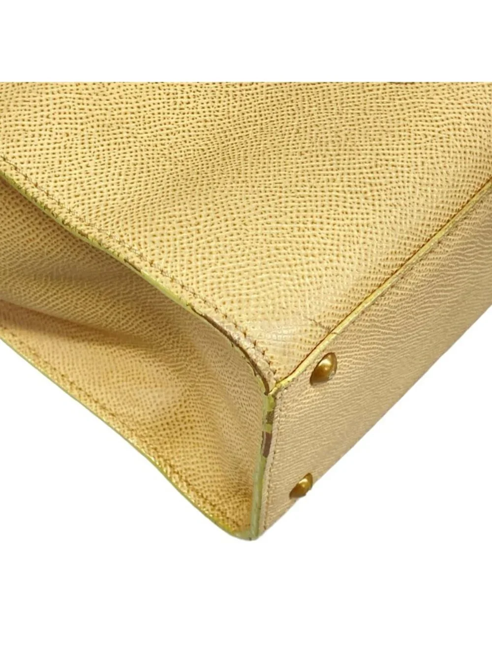 Chanel Tote Bag Beige Gold Logo
